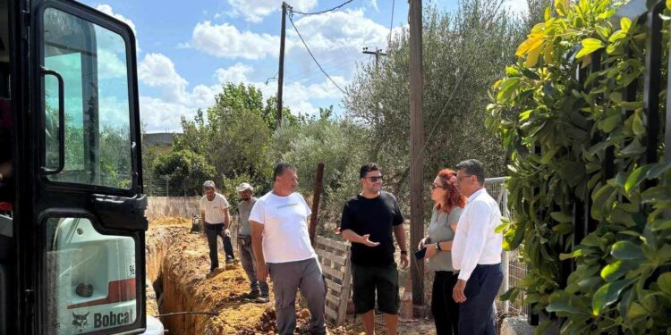 ΔΗΜΟΣ ΑΝΔΡΑΒΙΔΑΣ – ΚΥΛΛΗΝΗΣ: Συνεχίζονται οι εργασίες του εμβληματικού έργου υδροδότησης της Δ.Ε. Βουπρασίας