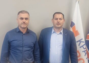 ΠΕΡΙΦΕΡΕΙΑ ΔΥΤΙΚΗΣ ΕΛΛΑΔΑΣ: Συνάντηση του  Αντιπεριφερειάρχη, Θ. Βασιλόπουλου με τον Γενικό Γραμματέα Κρατικής Αρωγής Π. Καμπούρη