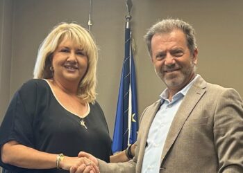 ΠΕΡΙΦΕΡΕΙΑ ΔΥΤΙΚΗΣ ΕΛΛΑΔΑΣ: Συνάντηση της Αντιπεριφερειάρχη Δημόσιας Υγείας,Α.Μαστοράκου, με τον Αναπληρωτή Περιφερειακό Διευθυντή Εκπαίδευσης Ν.Δελέγκο