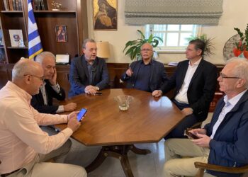 Ο Υποψήφιος πρόεδρος του ΣΥΡΙΖΑ Σωκράτης Φάμελλος στον Πύργο