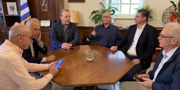 Ο Υποψήφιος πρόεδρος του ΣΥΡΙΖΑ Σωκράτης Φάμελλος στον Πύργο