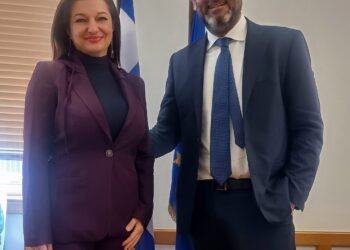 ΔΙΟΝΥΣΙΑ ΑΥΓΕΡΙΝΟΠΟΥΛΟΥ: Συνάντηση με τον Υφυπουργό Πολιτισμού για την πολιτιστική δημιουργία