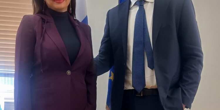 ΔΙΟΝΥΣΙΑ ΑΥΓΕΡΙΝΟΠΟΥΛΟΥ: Συνάντηση με τον Υφυπουργό Πολιτισμού για την πολιτιστική δημιουργία