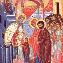Σήμερα εορτάζονται τα Εισόδια της Θεοτόκου