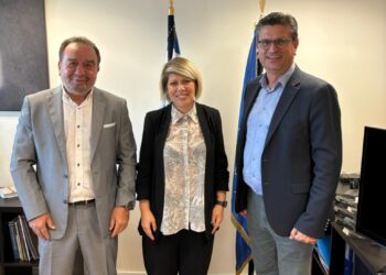 ΓΙΑΝΝΗΣ ΛΕΝΤΖΑΣ: Συνάντηση με την Γενική Γραμματέα Υποδοχής Αιτούντων Άσυλο