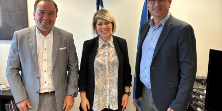 ΓΙΑΝΝΗΣ ΛΕΝΤΖΑΣ: Συνάντηση με την Γενική Γραμματέα Υποδοχής Αιτούντων Άσυλο