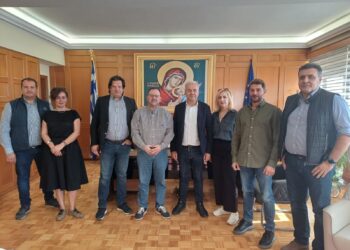 ΚΩΣΤΑΣ ΛΕΒΕΝΤΗΣ: Συνάντηση με τον Αντιπεριφερειάρχη Ηλείας κ. Νικόλαο Κοροβέση
