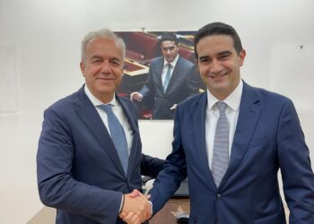 ΚΩΣΤΑΣ ΛΕΒΕΝΤΗΣ: Συνάντηση με τον Βουλευτή Ηλείας και Τομεάρχη Άμυνας του ΠΑΣΟΚ κ. Μιχάλη Κατρίνη