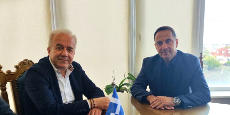ΚΩΣΤΑΣ ΛΕΒΕΝΤΗΣ: Συνάντηση με τον Δήμαρχο Ζαχάρως Κώστα Μητρόπουλο