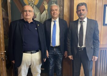 ΚΩΣΤΑΣ ΛΕΒΕΝΤΗΣ: Συνάντηση με τον Πρύτανη και τον Αντιπρύτανη του Πανεπιστημίου Πατρών