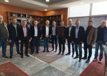 ΚΩΝΣΤΑΝΤΙΝΟΣ ΛΕΒΕΝΤΗΣ: Συνάντηση με τον Δήμαρχο Αρχαίας Ολυμπίας, κ. Άρη Παναγιωτόπουλο (φωτος)