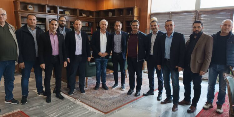 ΚΩΝΣΤΑΝΤΙΝΟΣ ΛΕΒΕΝΤΗΣ: Συνάντηση με τον Δήμαρχο Αρχαίας Ολυμπίας, κ. Άρη Παναγιωτόπουλο (φωτος)