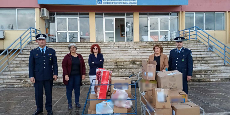 Γενική Περιφερειακή Αστυνομική Διεύθυνση Δυτικής Ελλάδας: Κοινωνικές δράσεις στο πλαίσιο των Εορτών των Χριστουγέννων και του Νέου Έτους
