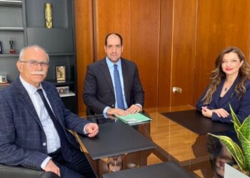 Συνάντηση Αυγερινοπούλου-Καννή με τον Υφυπ. Εθνικής Άμυνας, Γ. Κεφαλογιάννη, για την ΣΕΤΤΗΛ