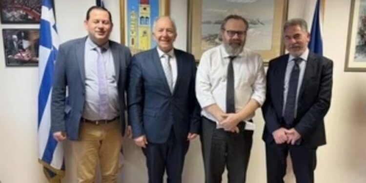 ΠΕΡΙΦΕΡΕΙΑ ΔΥΤΙΚΗΣ ΕΛΛΑΔΑΣ: Συνάντηση Αντιπεριφερειάρχη Θ. Βασιλόπουλου με τον Υφυπουργό Ναυτιλίας Στέφανο Γκίκα