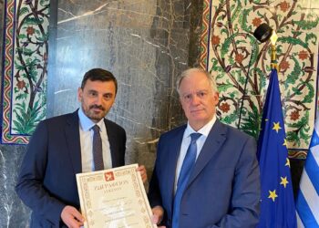 ΑΝΔΡΕΑΣ ΝΙΚΟΛΑΚΟΠΟΥΛΟΣ: “Η επιλογή του Πρωθυπουργού στο πρόσωπο του Κωνσταντίνου Τασούλα σηματοδοτεί την ευρύτερη κοινωνική αποδοχή, την πολιτική εμπειρία, τη γνώση, αλλά και τον έμπρακτο σεβασμό στους θεσμούς”