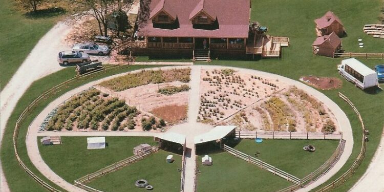 Φάρμα σε σχήμα πίτσας!