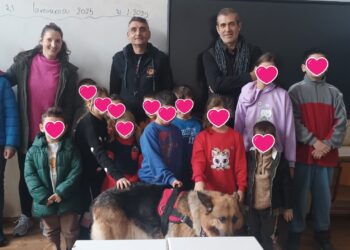ΔΗΜΟΤΙΚΟ ΝΗΠΙΑΓΩΓΕΙΟ ΛΑΜΠΕΙΑΣ: Η Lexi “έκλεψε”  τις καρδιές των παιδιών (φωτος)