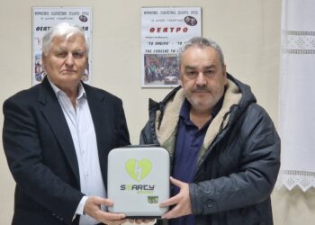 ΔΗΜΟΣ ΠΗΝΕΙΟΥ: Παραχώρηση απινιδωτή τελευταίας τεχνολογίας στη Δημοτική Κοινότητα Λυγιάς