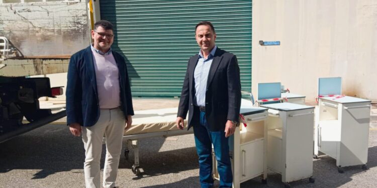ΔΗΜΟΣ ΖΑΧΑΡΩΣ: Δωρεά Νοσοκομειακών Κρεβατιών για το νέο Κ.Η.Φ.Η. από το Γενικό Νοσοκομείο Πύργου