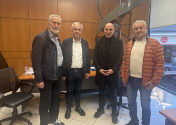 Συνάντηση Προέδρου Επιμελητηρίου Ηλείας με Ένωση Ξενοδόχων Δυτικής Ηλείας