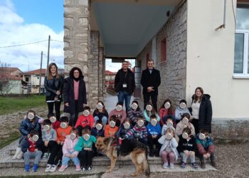ΔΗΜΟΣ ΑΡΧΑΙΑΣ ΟΛΥΜΠΙΑΣ: Στο Δημοτικό Σχολείο Κούμανη η δράση ευασθητοποίησης για τα αδέσποτα