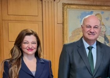 ΔΙΟΝΥΣΙΑ ΑΥΓΕΡΙΝΟΠΟΥΛΟΥ: Συνάντηση με τον υπουργό Αγροτικής Ανάπτυξης για τον πρωτογενή τομέα της Ηλείας