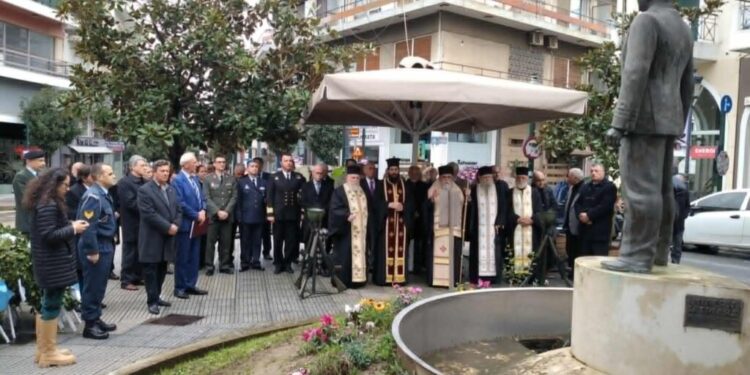 Τίμησαν την προσφορά του Μίλτωνα Ιατρίδη στον εθνικό αγώνα