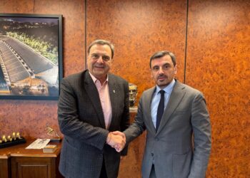 ΑΝΔΡΕΑΣ ΝΙΚΟΛΑΚΟΠΟΥΛΟΣ: “Με άξονα την Αρχαία Ολυμπία η συνάντηση με τον Ισίδωρο Κούβελο