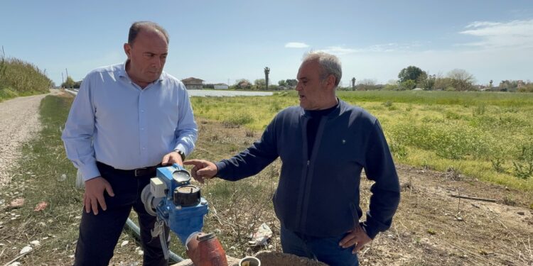 Επίσκεψη του Αντιπεριφερειάρχη Α. Φίλια στον Τ.Ο.Ε.Β. Σαβαλίων και διαπιστώσεις για βανδαλισμούς στις καρτοβάννες