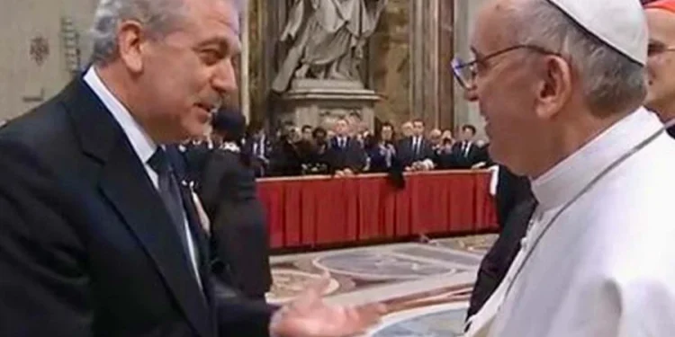 ΔΗΜΗΤΡΗΣ ΑΒΡΑΜΟΠΟΥΛΟΣ: Δήλωση για τον θάνατο του Πάπα Φραγκίσκου