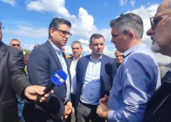 Συνάντηση Δημάρχου Ανδραβίδας – Κυλλήνης με Υπουργό Μεταφορών