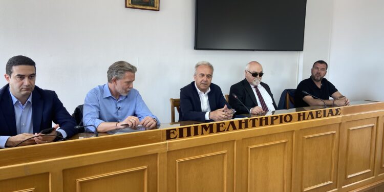 ΕΠΙΜΕΛΗΤΗΡΙΟ ΗΛΕΙΑΣ: Συνάντηση του Βουλευτή Α’ Αθηνών και Κοινοβουλευτικού Εκπροσώπου του ΠΑΣΟΚ – ΚΙΝΑΛ, κ. Παύλου Γερουλάνου, με τον Πρόεδρο και το Διοικητικό Συμβούλιο