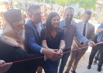 ΣΟΦΙΑ ΖΑΧΑΡΑΚΗ ΣΤΑ ΕΓΚΑΙΝΙΑ ΤΟΥ ΝΕΟΥ ΔΗΜΟΤΙΚΟΥ ΣΧΟΛΕΙΟΥ ΝΕΑΣ ΜΑΝΩΛΔΑΣ: “Η ανέγερση μια νέας σχολικής μονάδας σηματοδοτεί την ελπίδα για ένα καλύτερο αύριο” (φωτος)