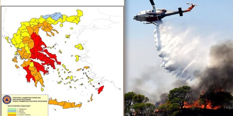 ΠΕΡΙΦΕΡΕΙΑ ΔΥΤΙΚΗΣ ΕΛΛΑΔΑΣ: Οι περιοχές που θα απαγορεύεται η κυκλοφορία κατά τις ημέρες  πολύ υψηλού κινδύνου πυρκαγιάς ή συναγερμού