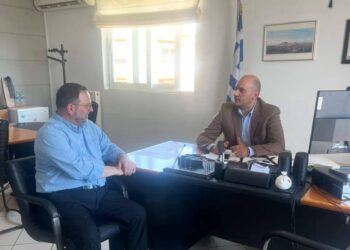 Συνάντηση Ν. Κοροβέση με τον Διοικητή της 6ης ΥΠΕ Ηλία Θεοδωρόπουλο