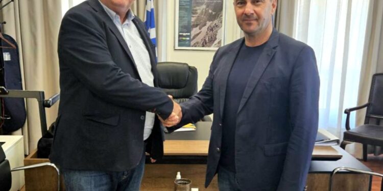 ΔΗΜΟΣ ΖΑΧΑΡΩΣ: Συνάντηση Δημάρχου Κ. Μητρόπουλου με τον Γενικό Γραμματέα Αυτοδιοίκησης και Αποκέντρωσης του Υπουργείου Εσωτερικών