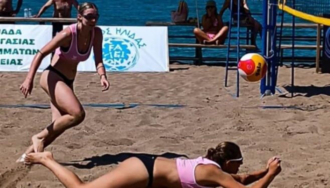 Με μεγάλη επιτυχία διεξήχθη στην Κουρούτα το Πανελλήνιο Πρωτάθλημα Beach Volley Κ22 (φωτος)