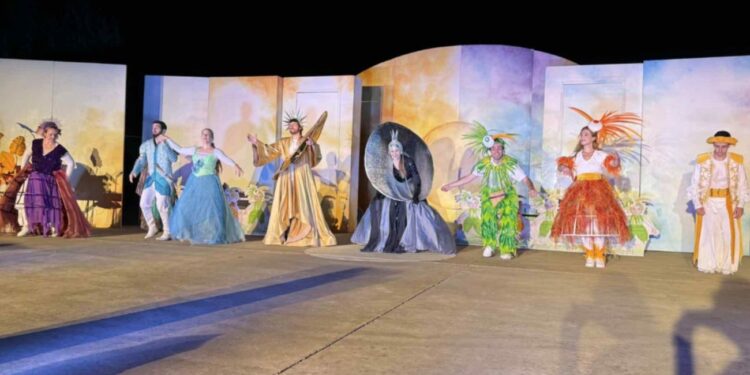 Κατάμεστο από παιδιά και γονείς το θέατρο της Αρχαίας Ήλιδας για την Κάρμεν Ρουγγέρη και τον “Μαγικό Αυλό” του Μότσαρτ