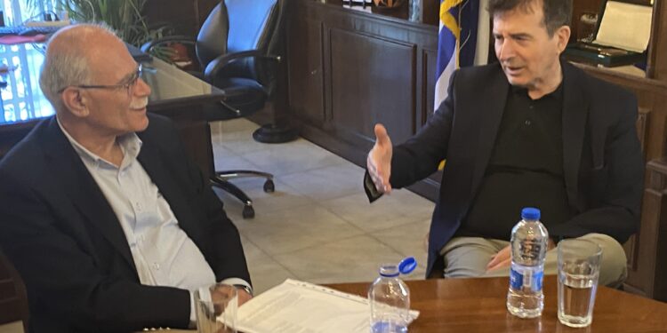 ΜΙΧΑΛΗΣ ΧΡΥΣΟΧΟΪΔΗΣ ΣΤΟ ΔΗΜΟ ΠΥΡΓΟΥ: “Άμεση περαιτέρω ενίσχυση της ΟΠΚΕ με επιχειρησιακό κέντρο τον Πύργο και το Κατάκολο”