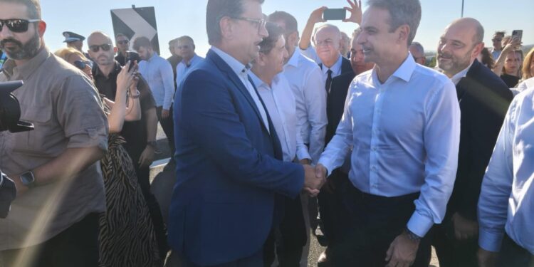 Στην Ηλεία ο Κυριάκος Μητσοτάκης για τα εγκαίνια του νέου Αυτοκινητόδρομου Πάτρα – Πύργος