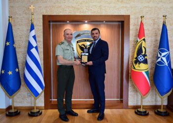 ΑΝΔΡΕΑΣ ΝΙΚΟΛΑΚΟΠΟΥΛΟΣ: “Συνεργασία και συζήτηση με Αρχηγό ΓΕΣ για θέματα που αφορούν την Ηλεία”