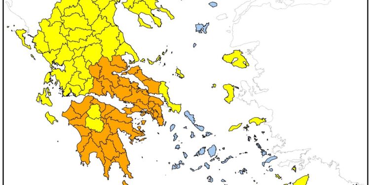 ΠΕΡΙΦΕΡΕΙΑ ΔΥΤΙΚΗΣ ΕΛΛΑΔΑΣ: Παραμένει πολύ υψηλός ο κίνδυνος πυρκαγιάς