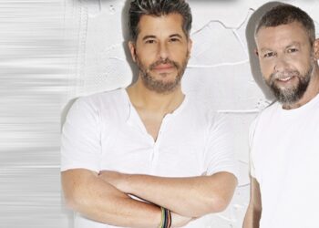 ΔΙΕΘΝΕΣ ΦΕΣΤΙΒΑΛ ΑΝΔΡΑΒΙΔΑΣ – ΚΥΛΛΗΝΗΣ: Ο Χάρης Βαρθακούρης και ο Γιάννης Βαρδής