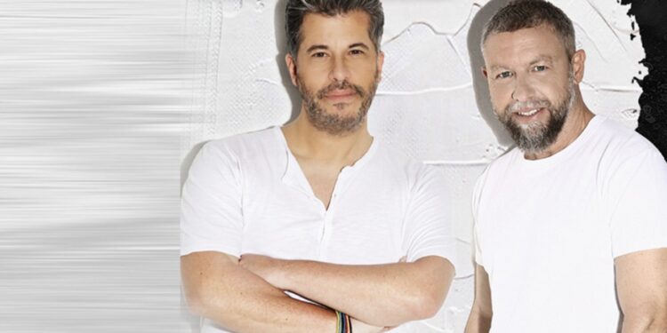 ΔΙΕΘΝΕΣ ΦΕΣΤΙΒΑΛ ΑΝΔΡΑΒΙΔΑΣ – ΚΥΛΛΗΝΗΣ: Ο Χάρης Βαρθακούρης και ο Γιάννης Βαρδής