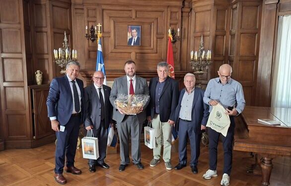 ΠΕΡΙΦΕΡΕΙΑ ΔΥΤΙΚΗΣ ΕΛΛΑΔΑΣ: Συνάντηση με τον Πρόξενο της Σερβίας, είχαν οι Αντιπεριφερειάρχες, Τουριστικής Ανάπτυξης και Αθλητισμού