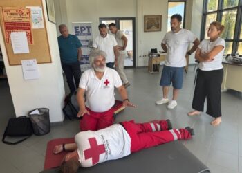 Ενημέρωση από τον Ερυθρό Σταυρό στους εργαζόμενους της ΕΡΤ Πύργου