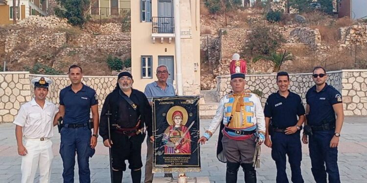 Παμμακεδονική Ένωση Μακεδονικού Αγώνα Ελλάδας – Αυστραλίας: Τίμησε τον Θαλασσομάχο Λάμπρο Κατσώνη στο Καστελλόριζο