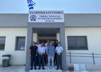 ΑΝΔΡΕΑΣ ΝΙΚΟΛΑΚΟΠΟΥΛΟΣ: Επίσκεψη στην Τροχαία Αυτοκινητοδρόμων