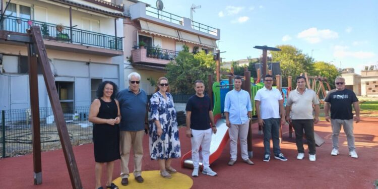 ΔΗΜΟΣ ΑΝΔΡΑΒΙΔΑΣ – ΚΥΛΛΗΝΗΣ: Νέες, σύγχρονες και ασφαλείς παιδικές χαρές στην Βάρδα και τον Σταφιδόκαμπο